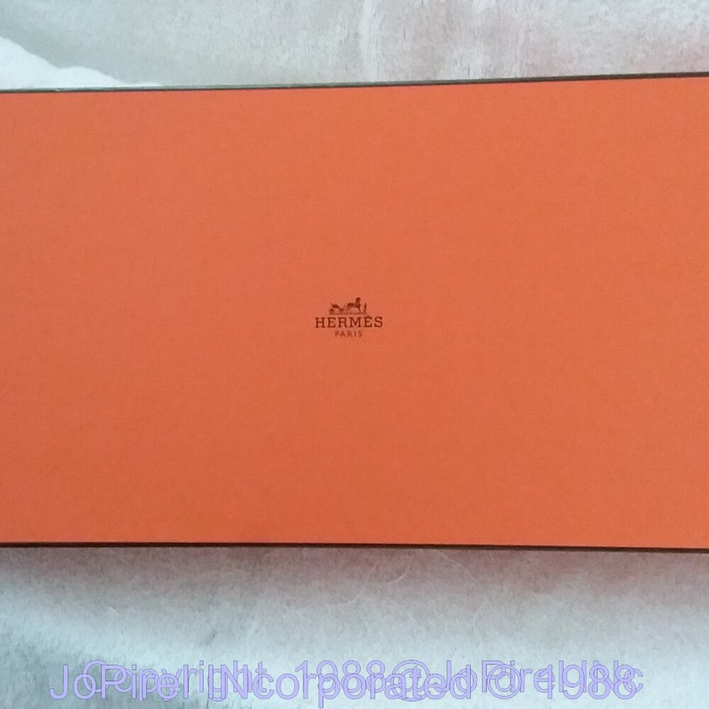 HERMES Empty Box 18.75” x 8” x 3.25”